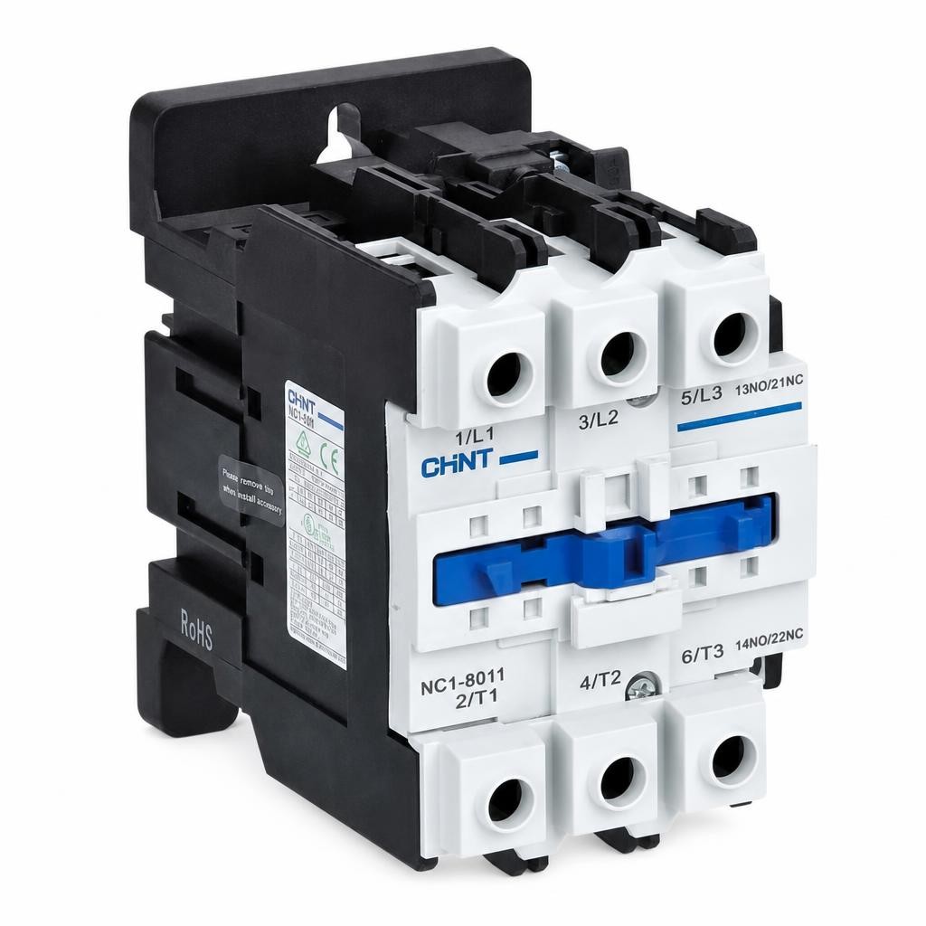 NC1-8011 80A 220VAC 1NO+1NC Контактор электромагнитный CHINT