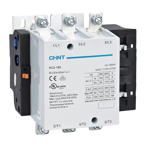 NC2-185 185A 220VAC elektromagnit kontaktor CHINT — 1