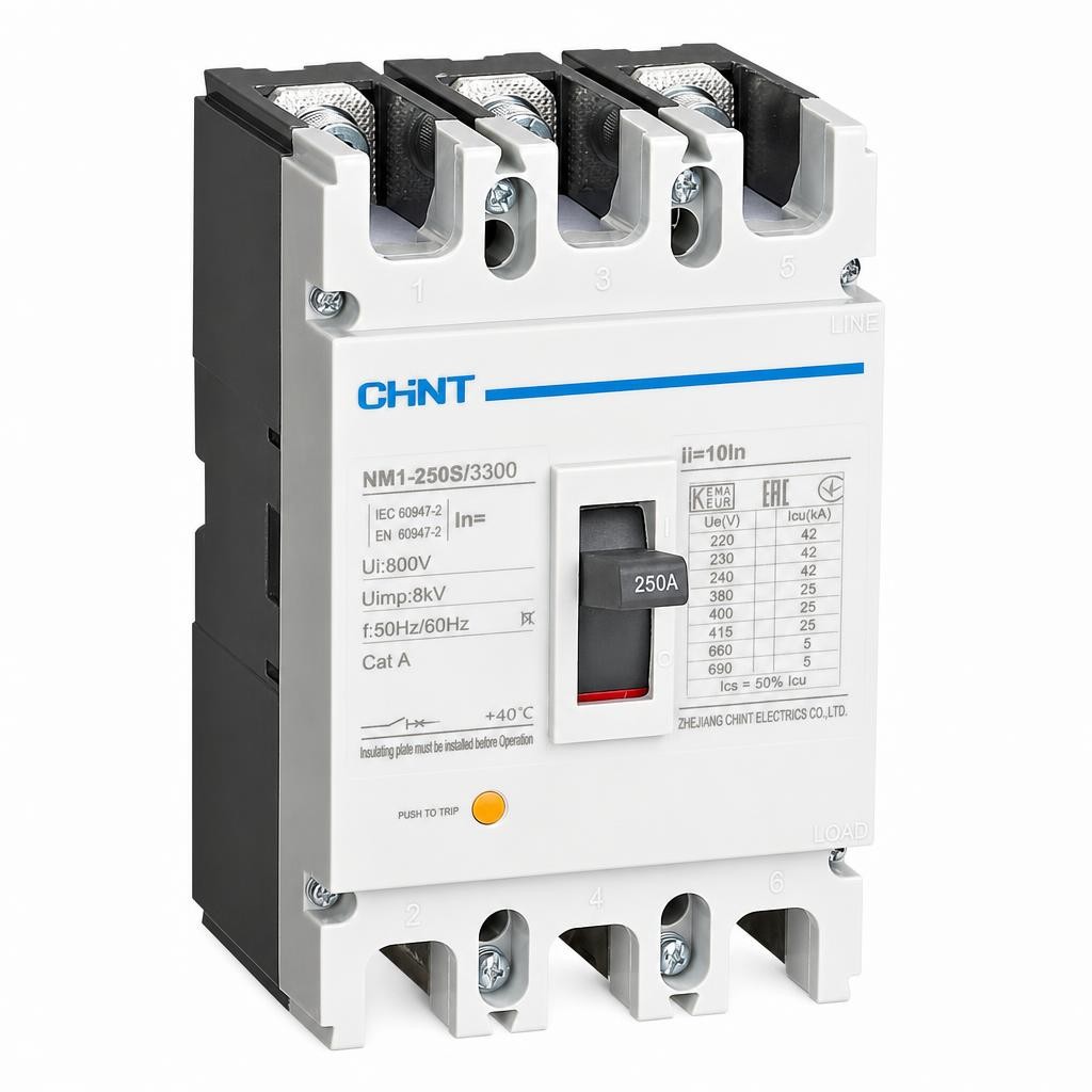 NM1-250S 3P 160A Автоматический выключатель CHINT