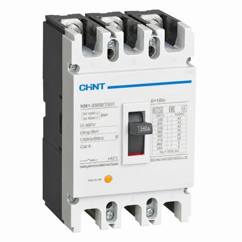 NM1-250S 3P 225A avtomatik oʻchirgich CHINT — 1