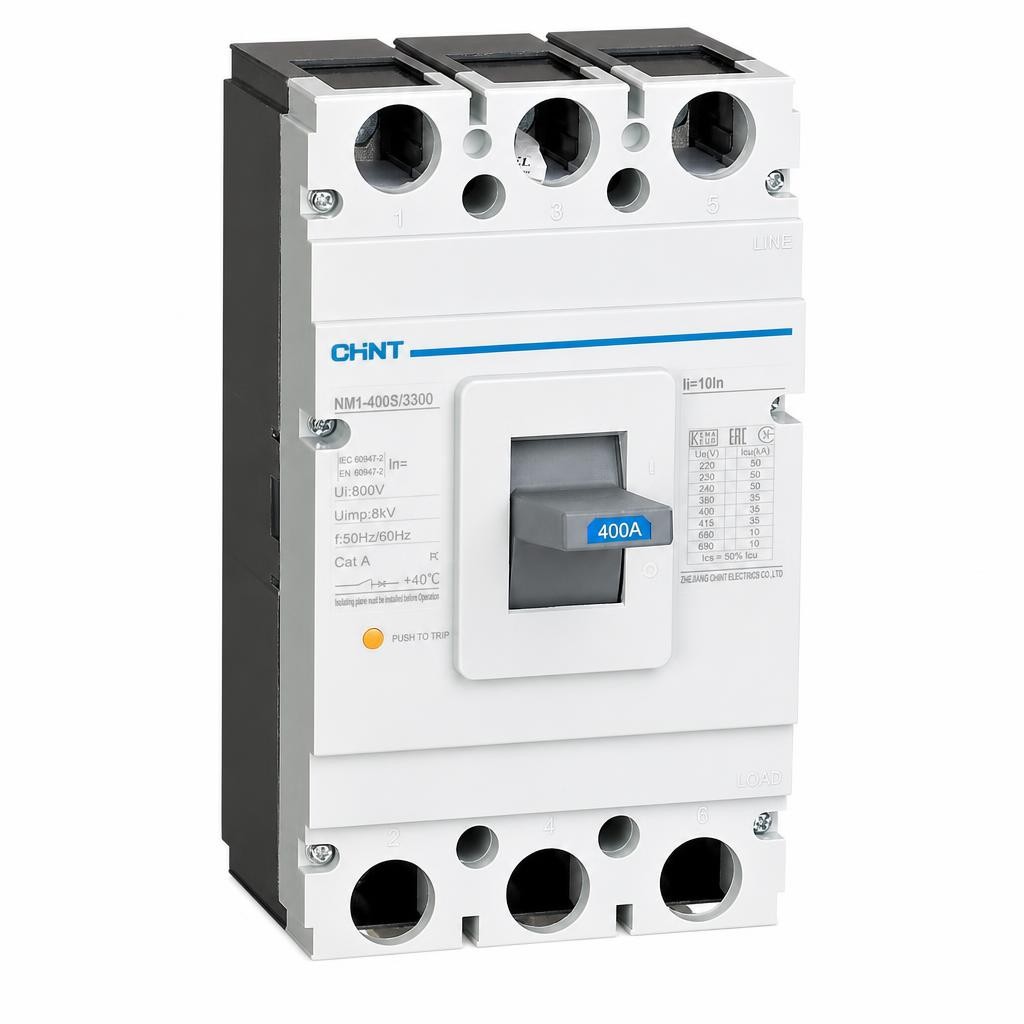 NM1-400S 3P 400A avtomatik oʻchirgich CHINT