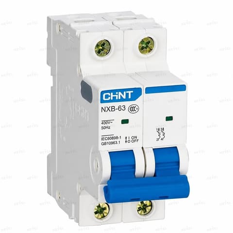 NXB-63 2P 25A Автоматический выключатель Характеристика C CHINT — 1