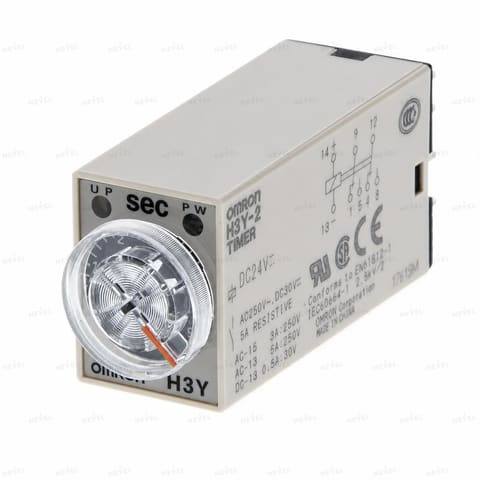 H3Y-2 220VAC 0-10 s vaqt relesi — 1
