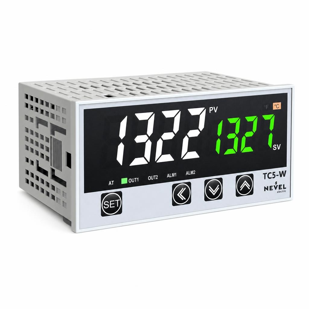TC5-W-W1G-2 Терморегулятор электронный RELAY+SSR 100-240VAC 96x48