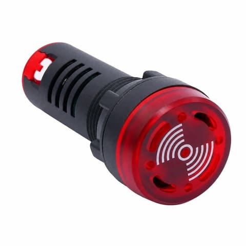 AD16-22SM Зуммер светозвуковой Ø22 220VAC LED