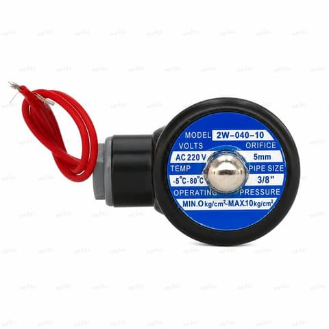 2W040-10 220VAC Электромагнитный клапан NC DN10 G3/8 — 2