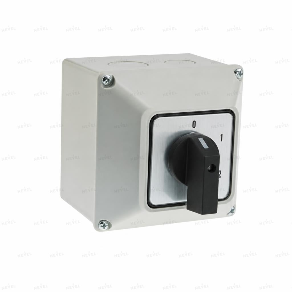 YMW26-63A/2M 2P 0-3 63A Кулачковый переключатель в корпусе IP65