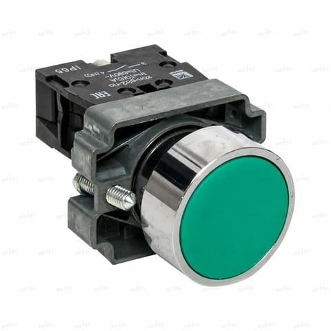 XB2-BA31 NO Кнопка металлическая зелёный — 1