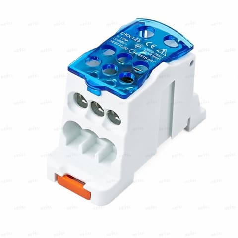 UKK125 125A 1P Блок распределительный на DIN-рейку вход — 4