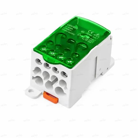 UKK250 250A 1P Блок распределительный на DIN-рейку вход — 4