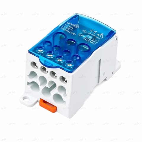 UKK400 400A 1P Блок распределительный на DIN-рейку вход — 3