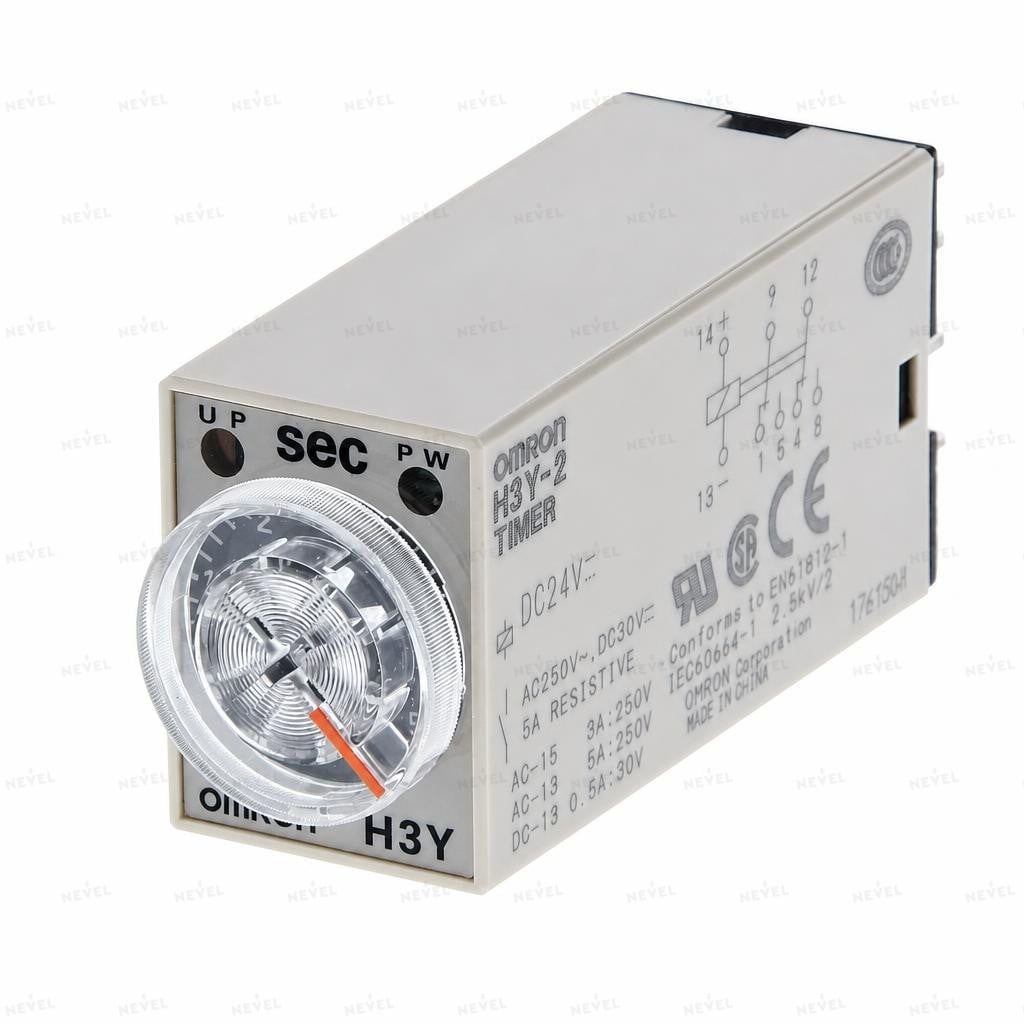 H3Y-4 220VAC 0-10 сек Реле времени
