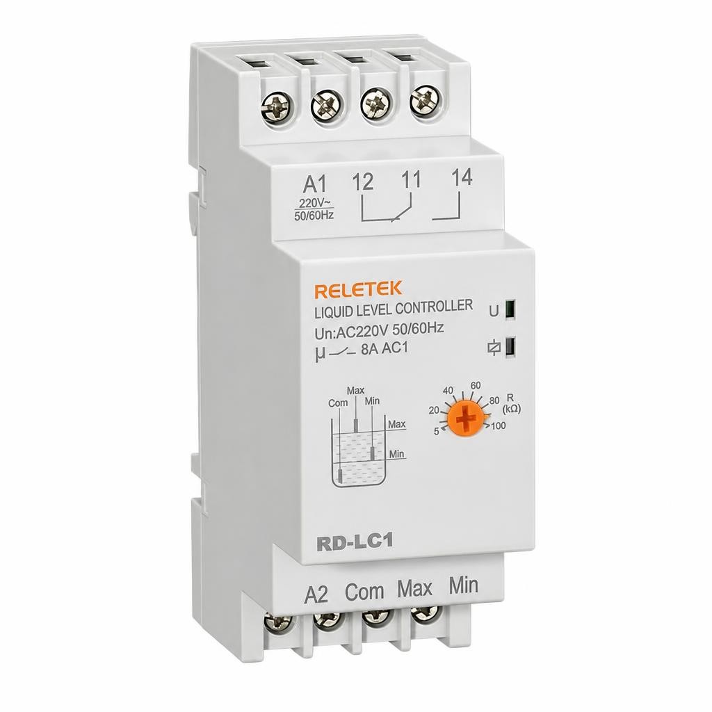 RD-LC1 220VAC 8A Реле контроля уровня жидкости Reletek