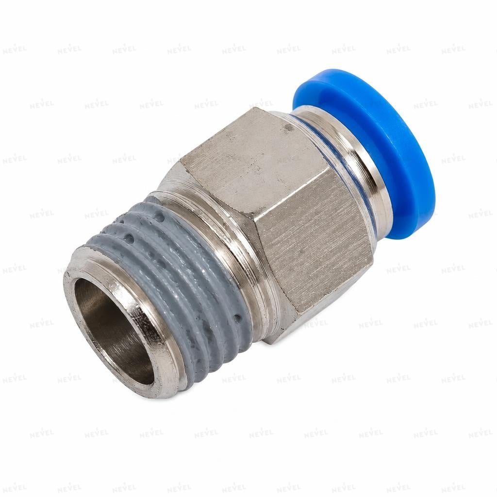 PC 10-03 Ø10мм G3/8" Фитинг цанговый прямой