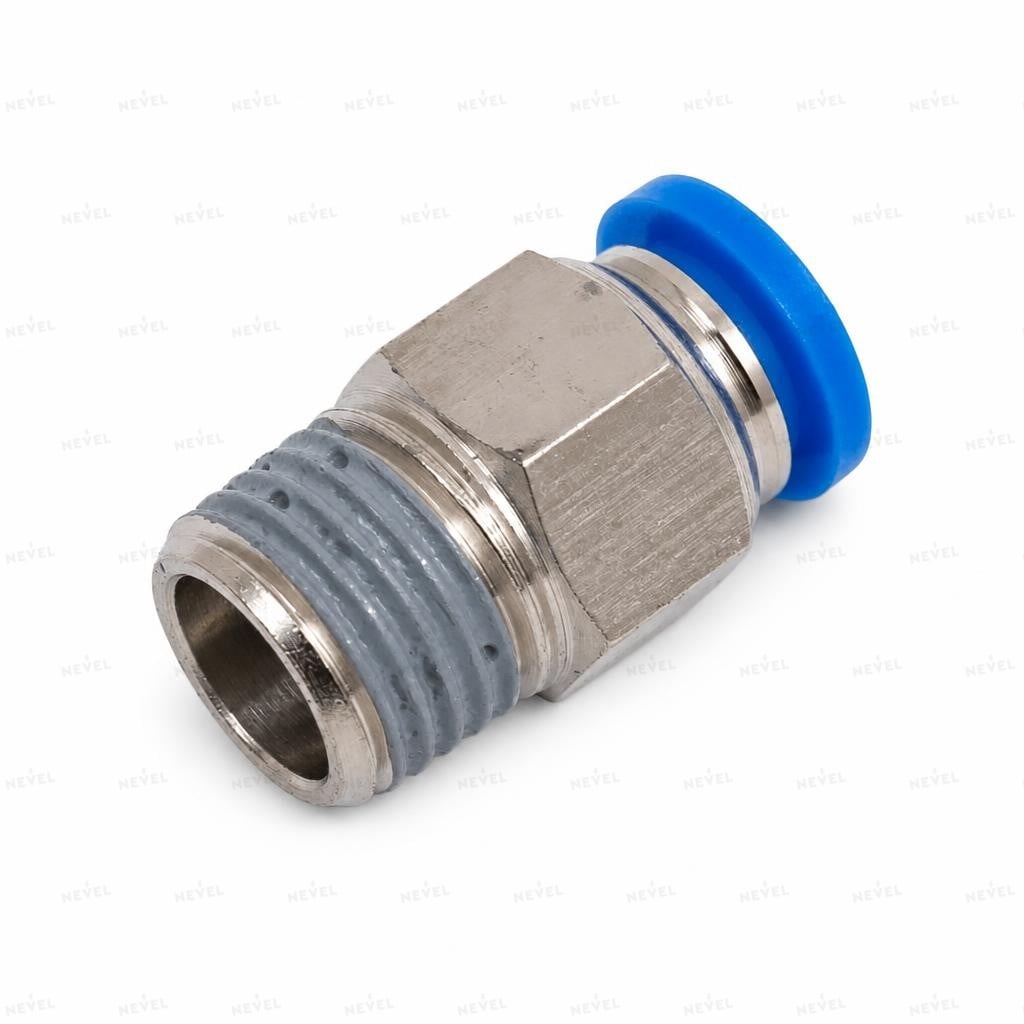 PC 12-03 Ø12мм G3/8" Фитинг цанговый прямой