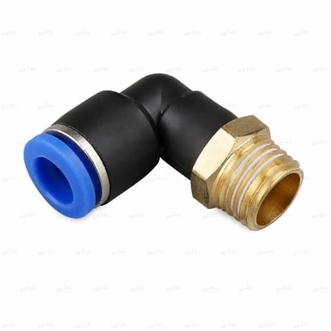 PL 6-02 Ø6mm G1/4" burchakli tsangli fiting — 1
