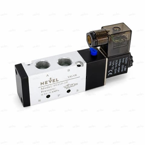 4V310-10 24VDC Пневмораспределитель электромагнитный 5/2 G3/8" — 1