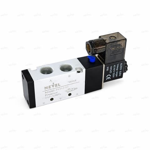 4V310-10 220VAC elektromagnit pnevmotaqsimlagich 5/2 G3/8" — 1