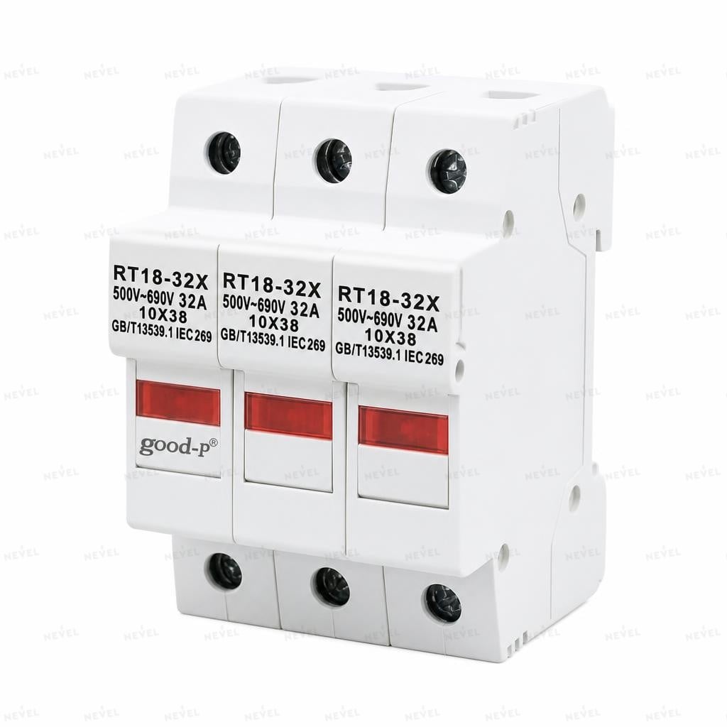 RT18-32X 3P Держатель предохранителя 10×38 до 32A
