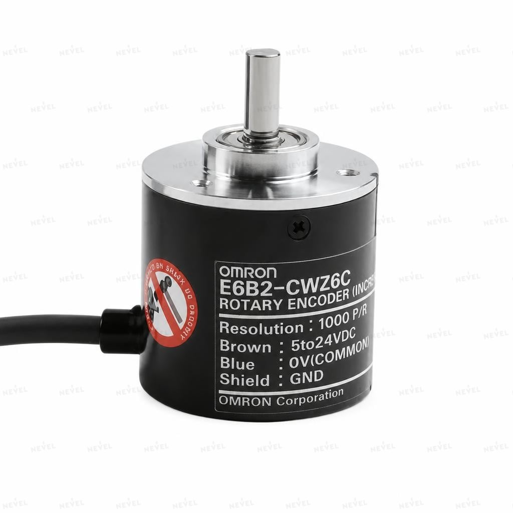 E6B2-CWZ6C 1500 P/R NPN 5-24VDC Инкрементальный энкодер с валом Ø6мм OMRON