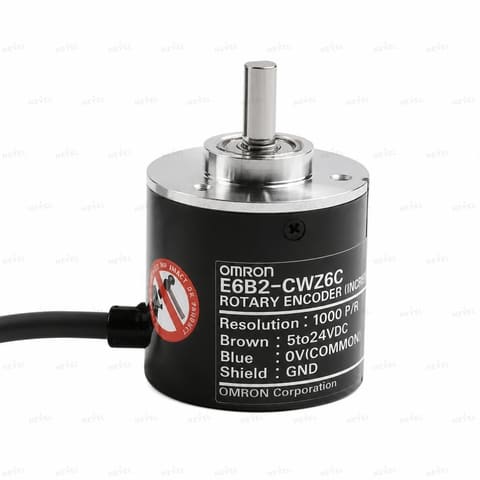 E6B2-CWZ6C 2500 P/R NPN 5-24VDC valli inkremental enkoder Ø6mm OMRON — 1