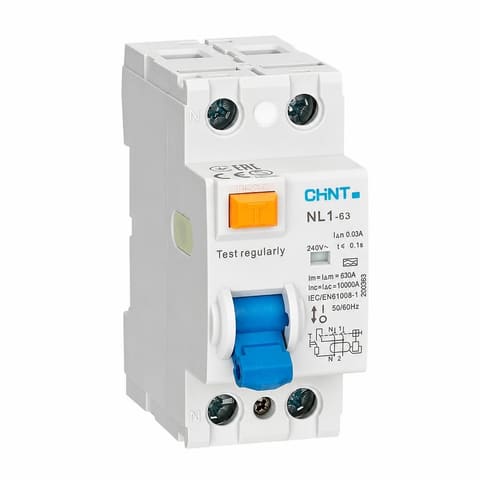 NL1-63 2P 16A УЗО 30mA тип AC CHINT