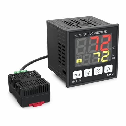 TH1-M-RR-2 Регулятор температуры и влажности -40~125°C 0-100%RH RELAY 100-240VAC 72x72 — 1