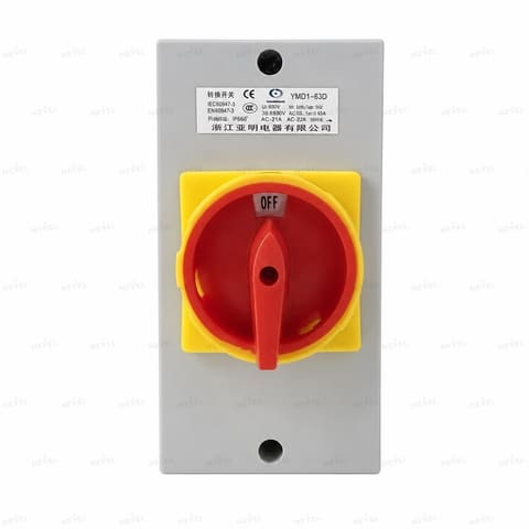 YMD11-25D 25A Кулачковый переключатель закрытый — 1