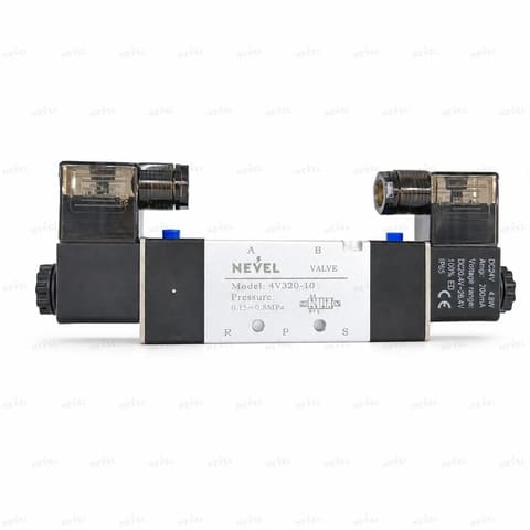 4V320-10 24VDC Пневмораспределитель электромагнитный 5/2 G3/8" — 3