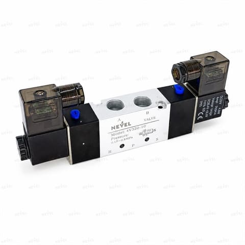 4V320-10 24VDC Пневмораспределитель электромагнитный 5/2 G3/8" — 1
