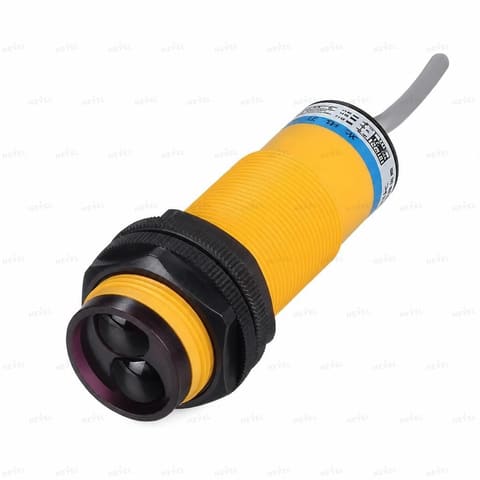 E3F-DS30C4 NO NPN 6-36VDC Фотоэлектрический датчик диффузный M18 дальность 300мм трёхпроводной — 1