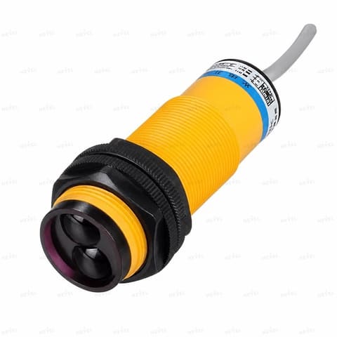 E3F-DS30P1 NO PNP 6-36VDC Фотоэлектрический датчик диффузный M18 дальность 300мм трёхпроводной — 1