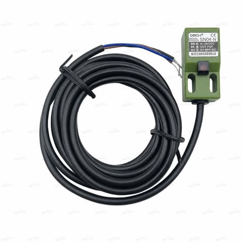 SN04-N NO NPN 6-36VDC Датчик индуктивный прямоугольный дистанция 4мм трёхпроводной — 1
