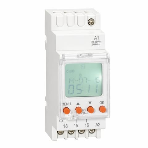 RD-TPD1B 24-264VAC/DC 16A Таймер недельный программируемый Reletek