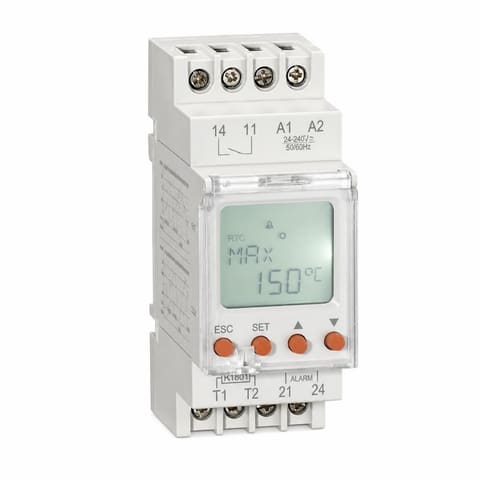 RD-RTS130 Терморегулятор электронный 24-240VAC/DC на DIN-рейку