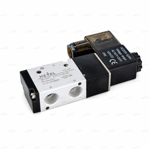 3V210-08 220VAC Пневмораспределитель электромагнитный 3/2 G1/4" — 2