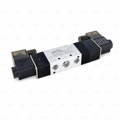 4V330C-10 24VDC Пневмораспределитель электромагнитный 5/3 центр закрыт G3/8" — 2