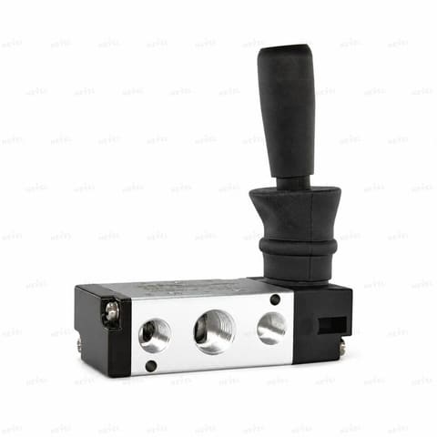 4H210-08 qoʻlda boshqariladigan richagli pnevmotaqsimlagich 5/2 G1/4" — 3