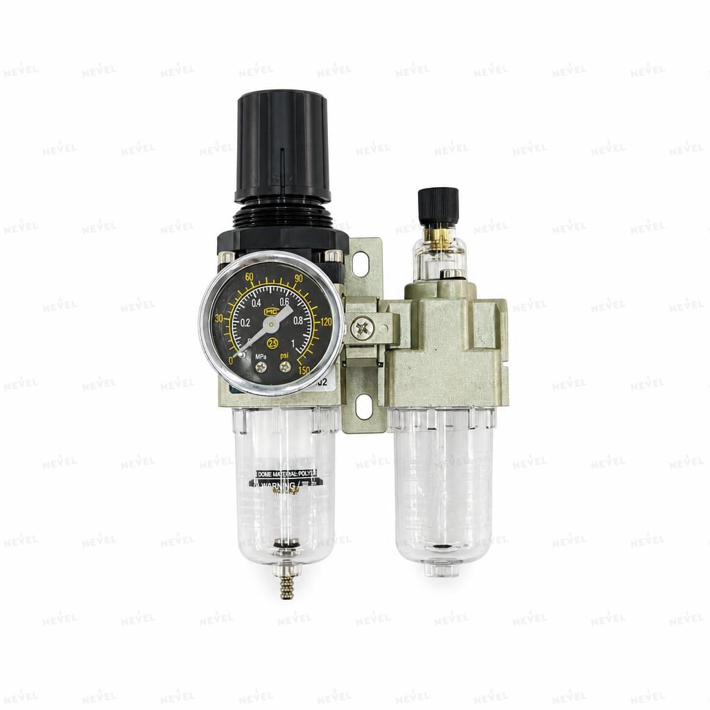 AC2010-02 Блок подготовки воздуха (FRL) G1/4" до 10 бар