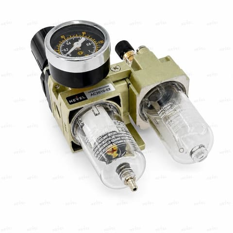 AC2010-02 Блок подготовки воздуха (FRL) G1/4" до 10 бар — 2