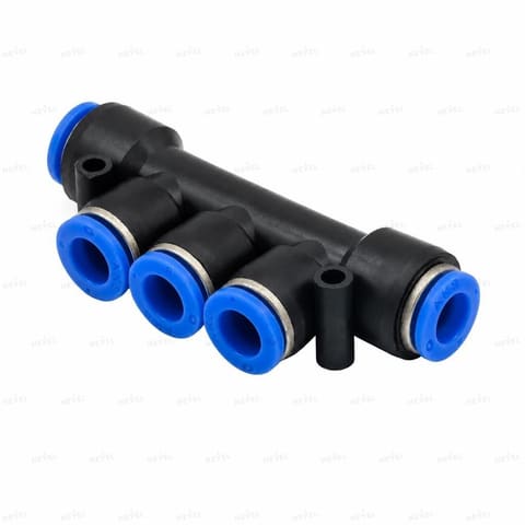 PK-12 Ø12mm kollektorli tsangli fiting (5 chiqish) — 1