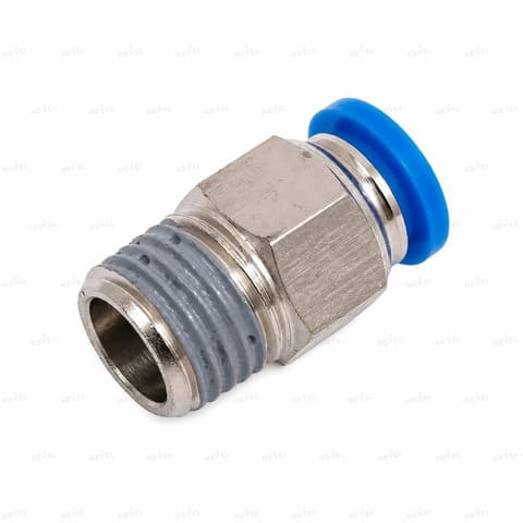 PC 12-01 Ø12mm G1/8" toʻgʻri tsangli fiting — 1