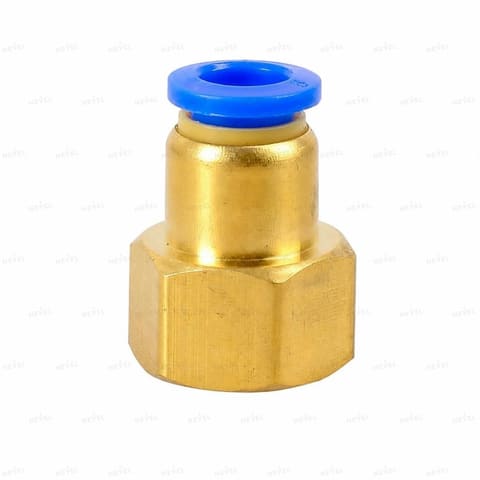 PCF 12-02 Ø12mm G1/4" flanetsli toʻgʻri tsangli fiting — 1