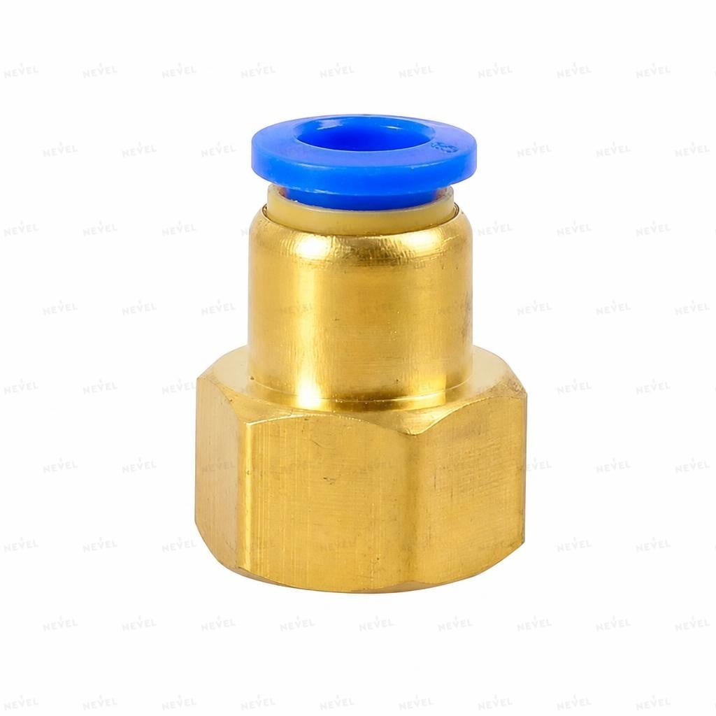 PCF 12-04 Ø12мм G1/2" Фитинг цанговый прямой с фланцем