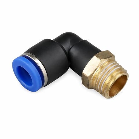 PL 10-01 Ø10мм G1/8" Фитинг цанговый угловой