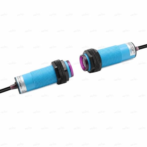 AE3F3-10DN3-10L NO+NC NPN 6-36VDC nur kesishuvli fotoelektrik datchik M30 masofa 10m toʻrt simli — 1
