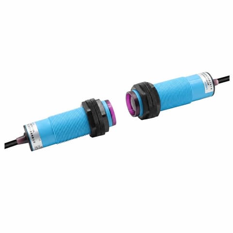 AE3F3-10DA1-10A NO 90-250VAC Фотоэлектрический датчик на пересечение луча M30 дальность 10м двухпроводной