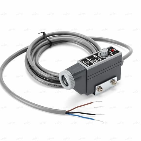 KS-C2R NO+NC NPN 10-30VDC qizil rangli belgi datchigi, masofa 10mm toʻrt simli — 1