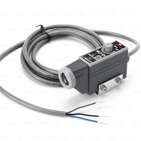 KS-C2WB NO+NC NPN 10-30VDC oq+koʻk rangli belgi datchigi, masofa 10mm toʻrt simli — 1