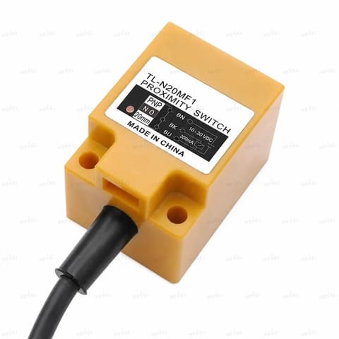 TL-N20ME3 NO+NC NPN 6-36VDC toʻrtburchak induktiv datchik, masofa 20mm toʻrt simli — 1